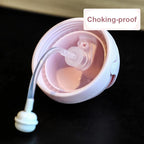 MAMIJOY  BY01 Kids Water Sippy Cup Creative Cartoon Baby Feeding Cups with Straws Leakproof Water Bottles Outdoor Childrens Cup