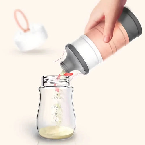 2pcs/1pc 4 Layers Baby Milk Powder Container, Portable Formula Dispenser, Large Capacity Food Storage Container Box