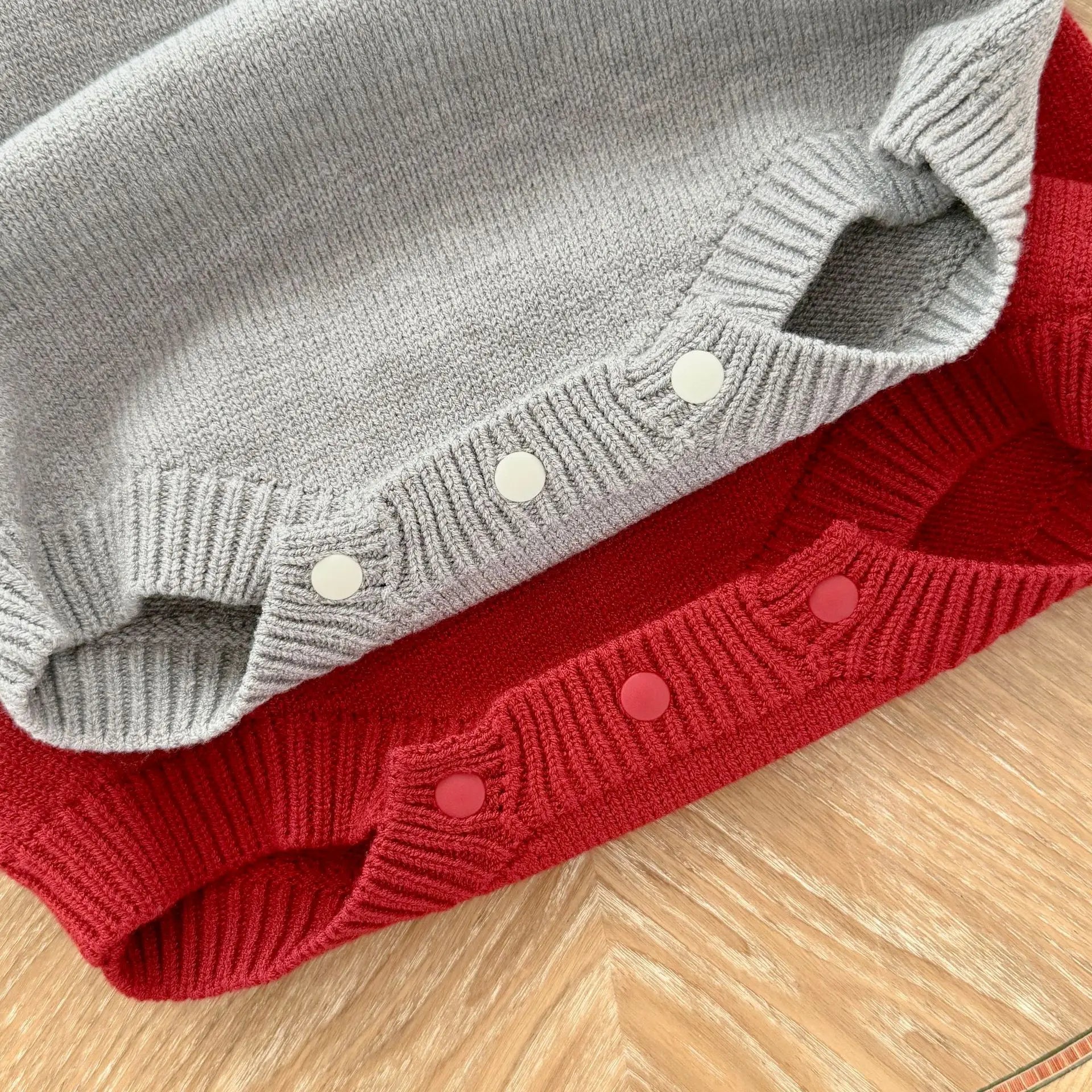 0-24M Baby Clothes Round Neck Knitted Bodysuit Cartoon Puppy Spring Soft Comfortable Unisex Baby Loungewear