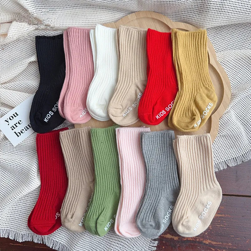 Chaussettes Bébé Fille – Coton Doux