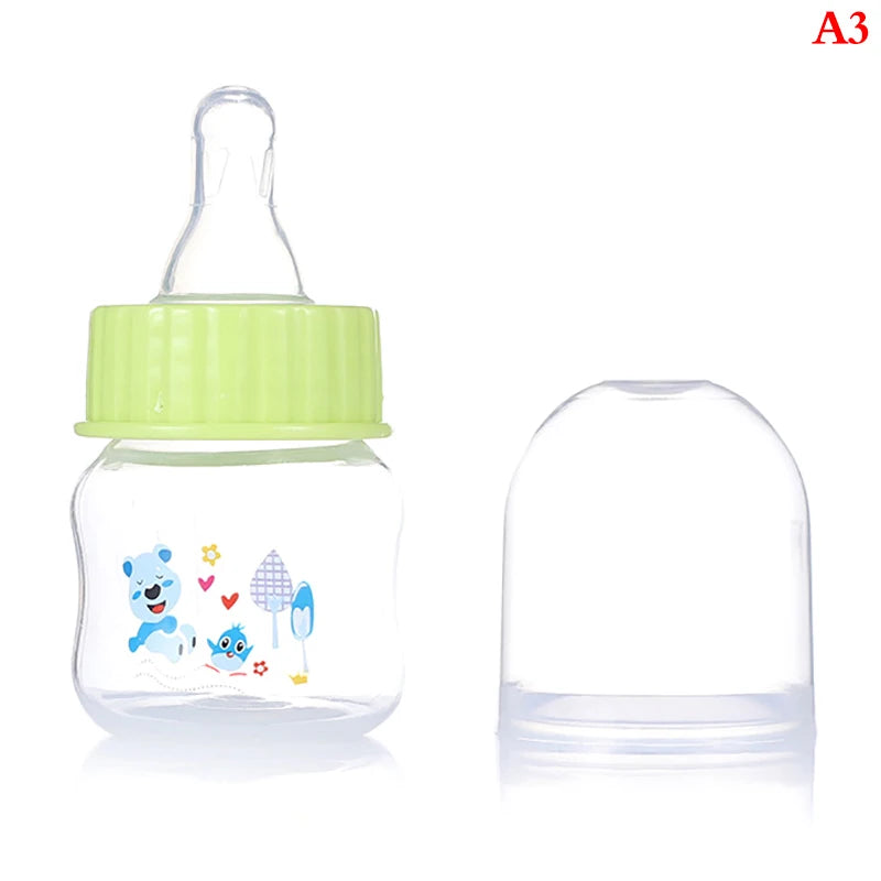 50ML Newborn Mini Portable Baby Feeding Nursing Bottle BPA Free Safe Infant Nipple Care Feeder for Fruit Juice Milk