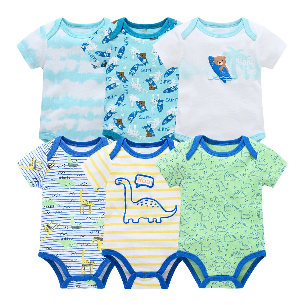 Tenue Bébé Garçon – Body + Pantalon Été