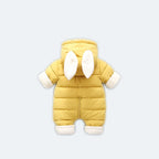 Snowsuit Bébé – Velours Capuche Lapin