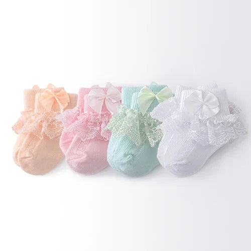 Chaussettes Bébé – Dentelle Princesse