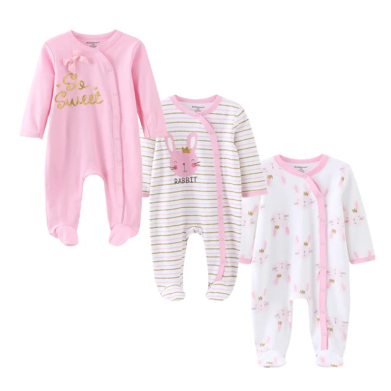 Combinaison Bébé – Coton 100% Nouveau-né