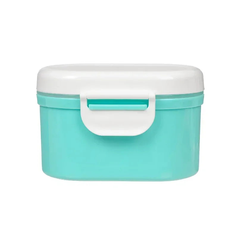 Three-in-one infant formula milk powder storage container  Magnetic key sealed fresh and multi-capacity