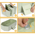 1pc Baby Bath Basin Foldable Bath Basin Easy To Store Simple Bathtub Convenient To Carry For Indoor And Outdoor Use