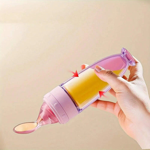 Biberon Cuillère en Silicone 90 ml – Idéal pour les Premiers Repas
