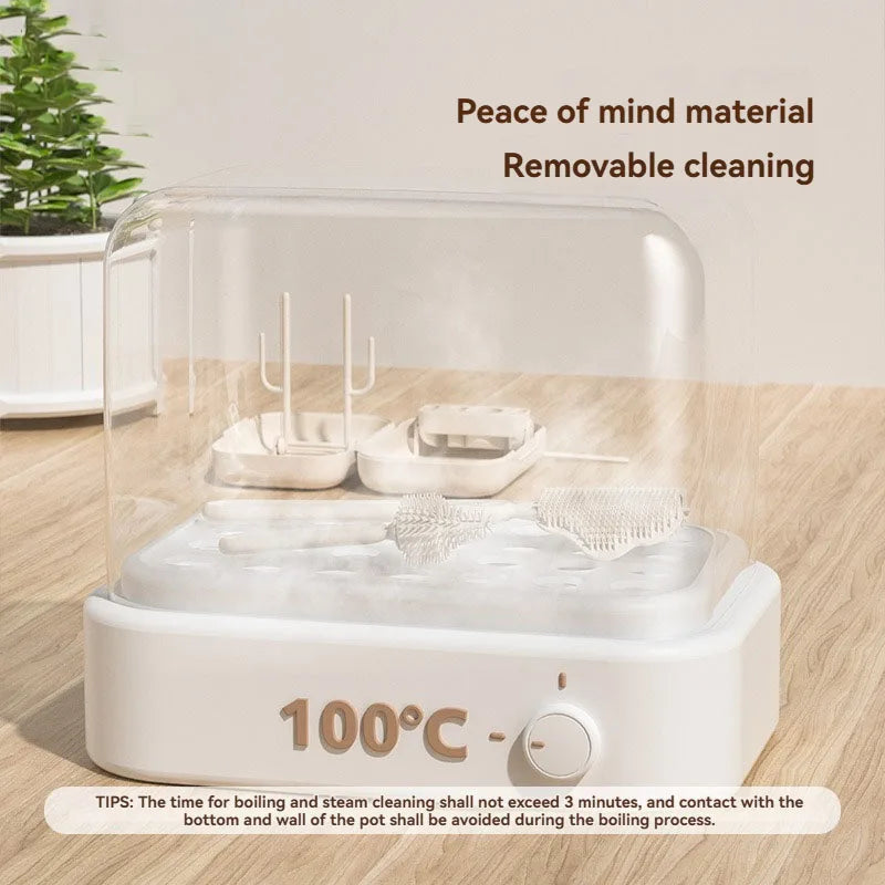 Portable Silicone Baby Bottle Brush Set - Travel-Friendly Cleaning Kit with Storage Box for Infant Milk Bottles