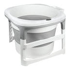 Large bathtub for newborn, baby, child, adult, shower or outdoor-Gray