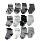 Chaussettes Bébé – Lot Économique 12 pcs