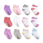 Lot 6 Chaussettes Bébé – Anti-glisse