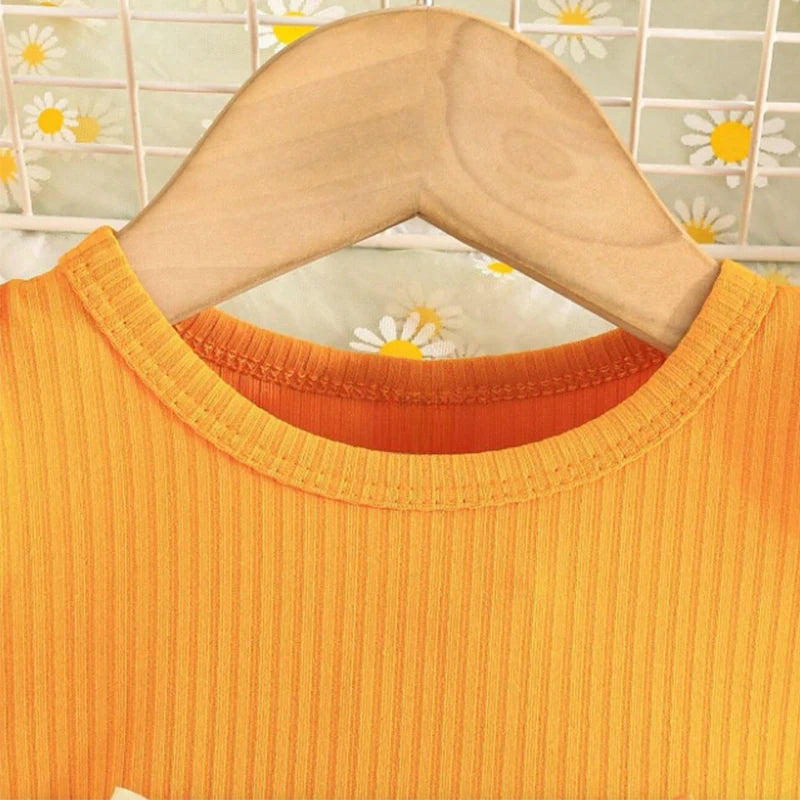 Robe Bébé Fille Jaune – Motif Abeille & Bandeau Assorti