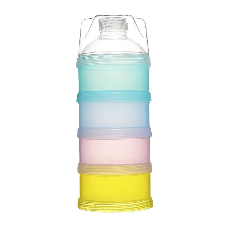 Portable Baby Formula Milk Powder Box Small Size Food Storage Container Sealed Baby Food Organizer for Outings And Solid Foods