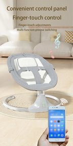 Electric Cradle Baby Cribs Portable Baby Rocker Bassinet with Automatic Swing for Baby Rocking Chair breathable mesh bassinet