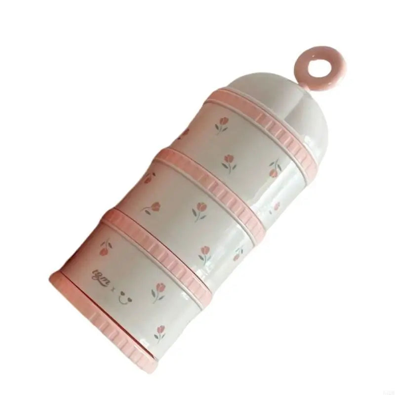 54DF Portable Formula Dispenser Baby Storage Box Rice Container for Baby Cereal Convenient Infant Milk Powder Box