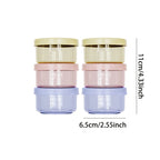6PCS PP Baby Food Box Set with Lid - Leak Proof Storage Containers Steaming And Preservation Bowl Sauce Box Perfect for Baby Mea