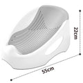 Soft Touch Baby Swimming Bathtub Portable Non Slip Base Newborn Foot Bath Bucket Baby Bath Tub Newborn Swimming Pool