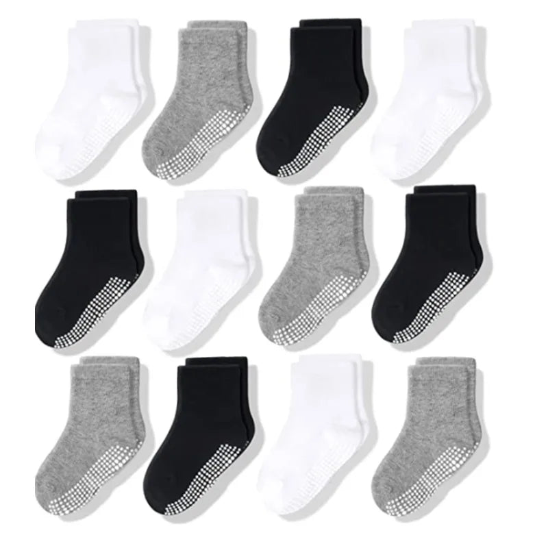 Chaussettes Bébé – Lot Économique 12 pcs