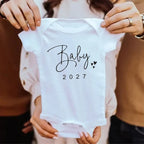 Body Bébé "Baby Coming Soon 2027" – Annonce de Grossesse Originale
