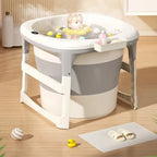 Large bathtub for newborn, baby, child, adult, shower or outdoor-Gray