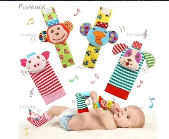 Chaussettes Hochet Bébé – Poignet & Pied