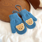 Moufles bébé avec motifs animaux