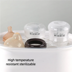 Newborn Baby Bottles Anti-Choke Glass Feeding Bottle Wide Caliber Imitation Breast Infant Nursing Bottle With BPA-Free