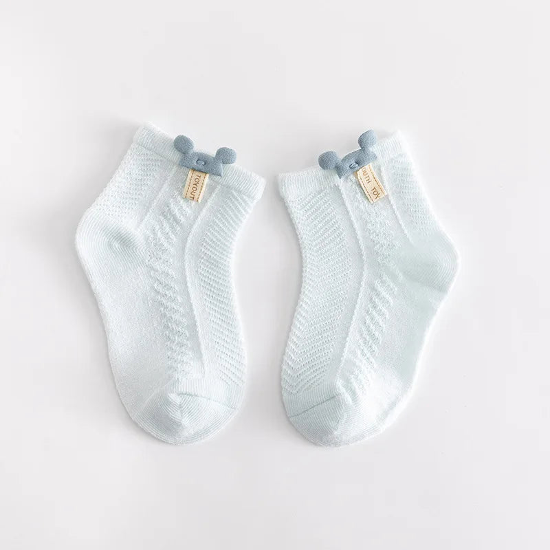Lot 4 Chaussettes Bébé – Maille Légère