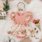 Robe Bébé Fille – Tenue Crawling Été