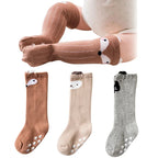 Lot 3 Chaussettes Bébé – Hautes Cartoon