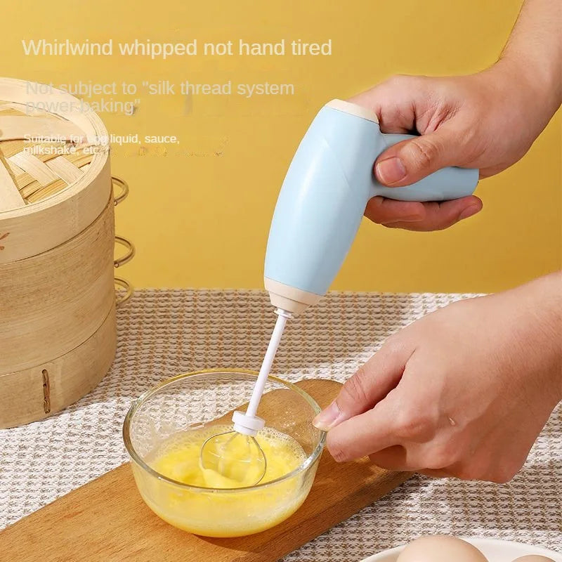 Electric bottle brush, silicone brush, portable bottle cleaner, egg beater, multifunctional complementary feeding machine