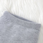 Ensemble Tricot Bébé – Hiver, 0-9 mois, Manche Longue