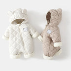 Combinaison Hiver Bébé – Capuche Ours