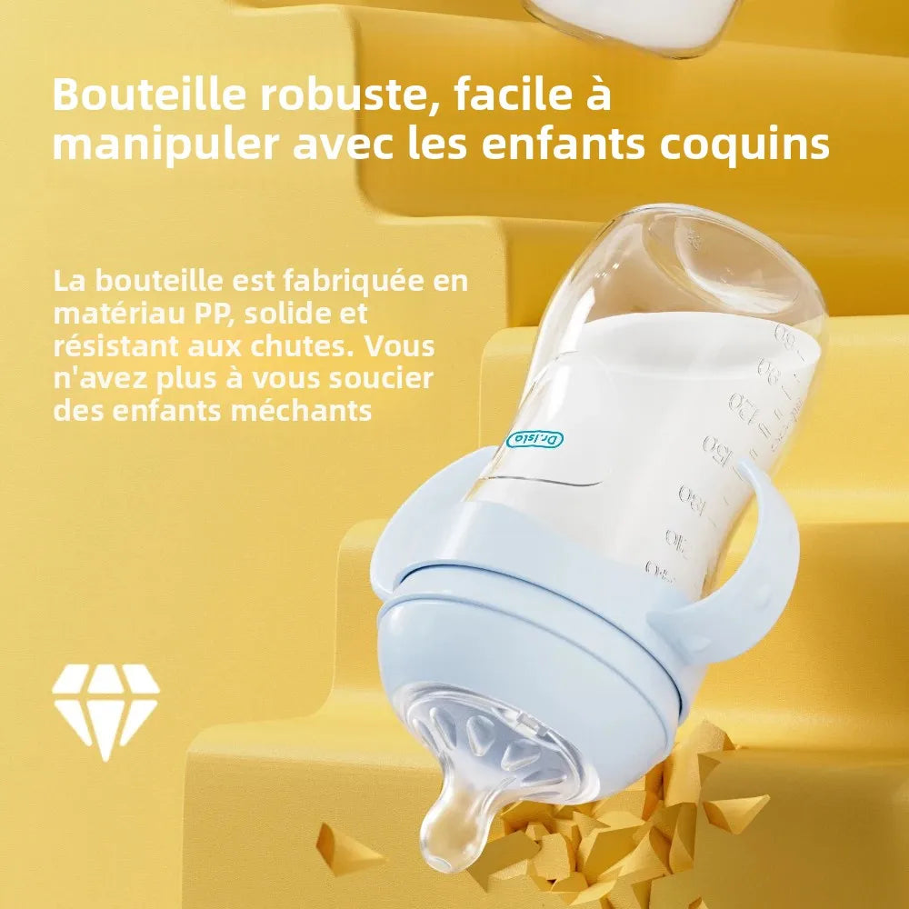 150/240/330ML Baby PP Bottle Newborn Baby Bottle with Handle Milk BottleFeeding Baby Bottles Newborn Feeding Supplies BPA-Free