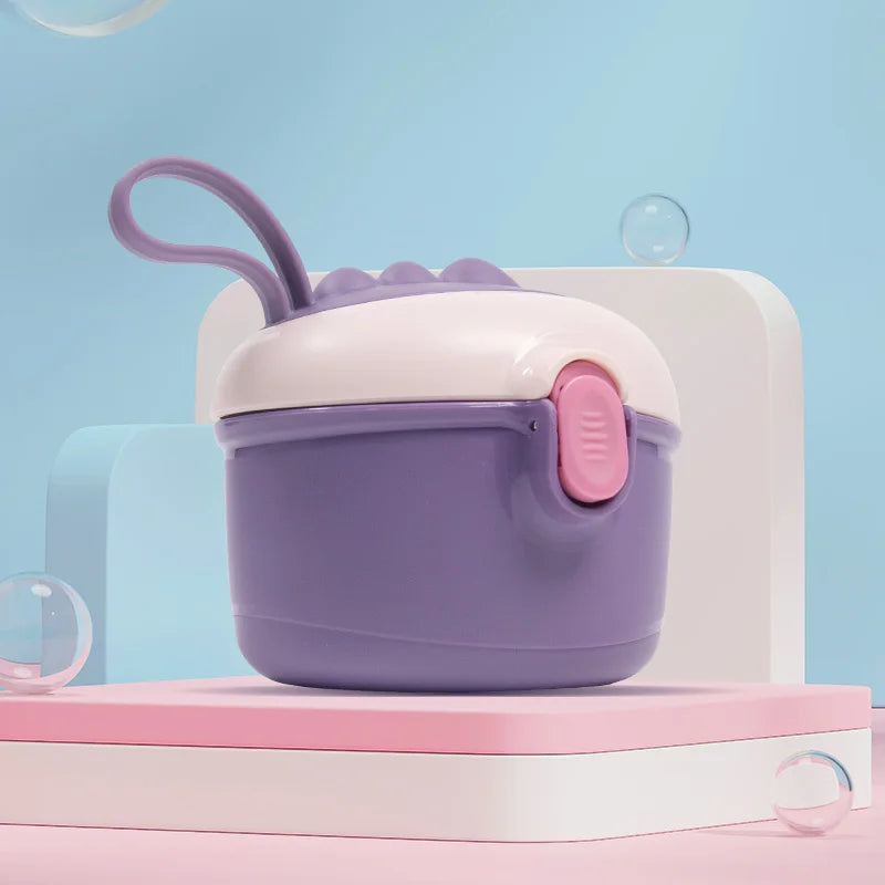 1pc Baby Milk Powder Box 220/440 ML Travel Portable Food Storage Box Safely Sealed Milk Powder Jar With Spoon Bpa Free