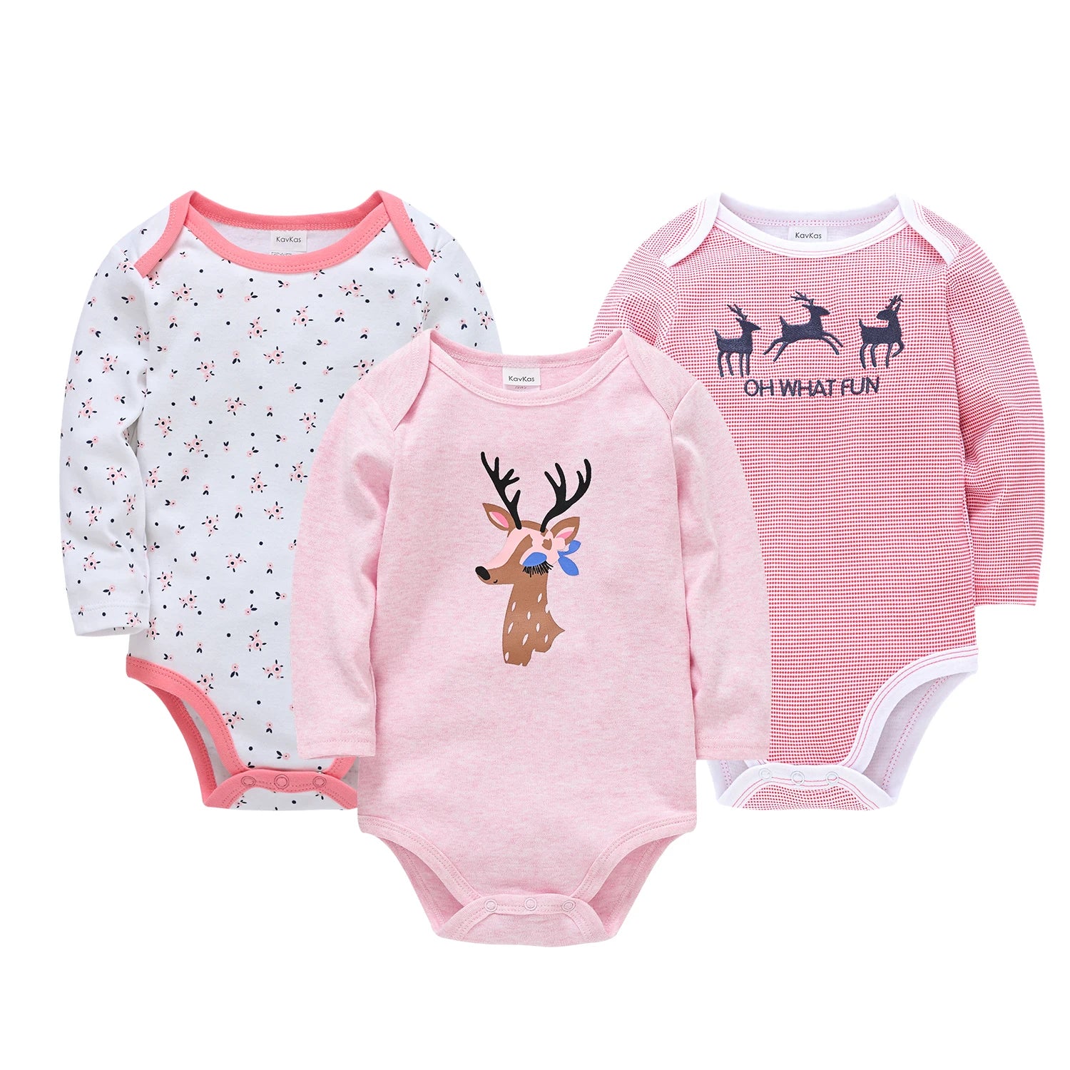 Body Bébé – 3/6 pcs Coton Doux