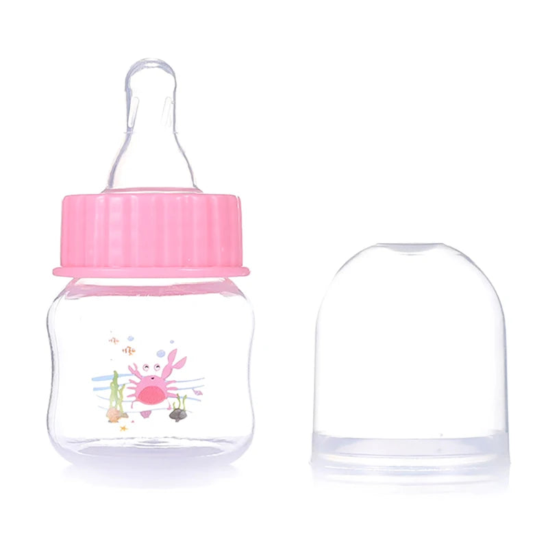 50ML Newborn Mini Portable Baby Feeding Nursing Bottle BPA Free Safe Infant Nipple Care Feeder for Fruit Juice Milk