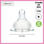 330ml Painted cartoon baby baby anti-choking Pp babybottle suitable set for newboms 0-24 months baby bottlemother and baby