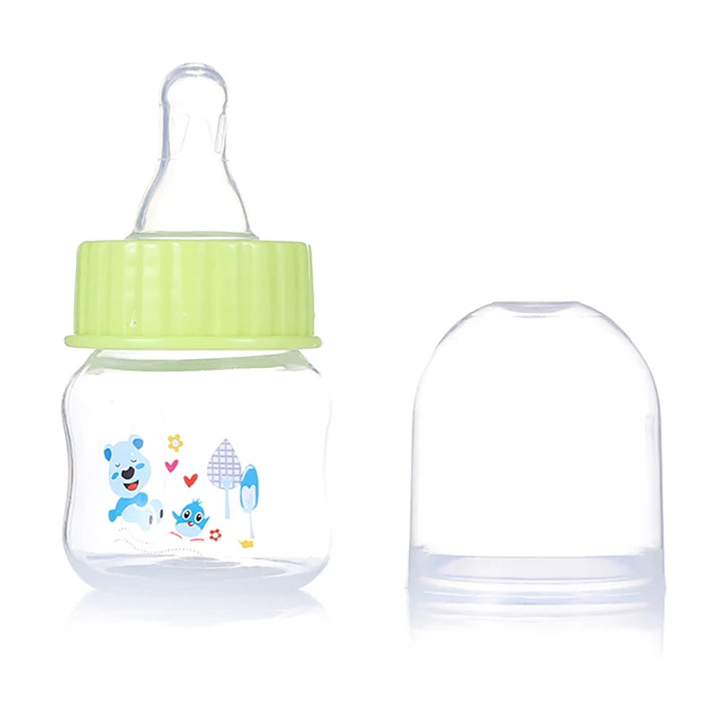50ML Newborn Mini Portable Baby Feeding Nursing Bottle BPA Free Safe Infant Nipple Care Feeder for Fruit Juice Milk