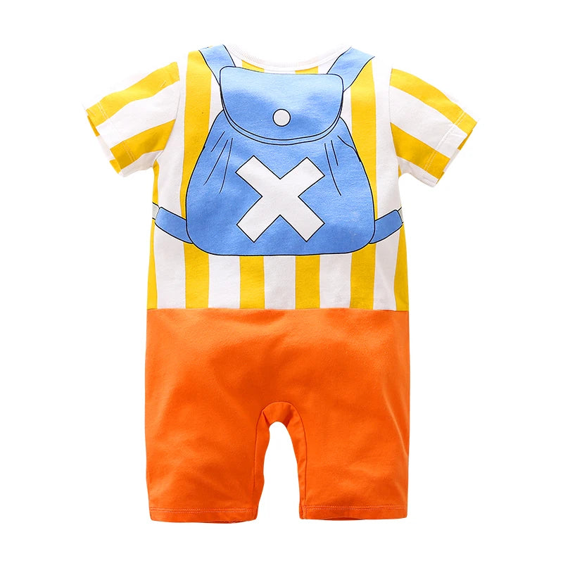 Body Bébé Garçon Cosplay – Barboteuse Cartoon 100 % Coton