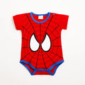 Summer New Short Sleeved Jumpsuit Baby Crawling Clothes Pure Cotton Cartoon Printed Newborn Bag Fart Clothes