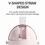 Oberni 270ml Tritan Kindergarten Baby Water Cup Leak Proof Gravity Ball Cute Baby Water Bottle For School