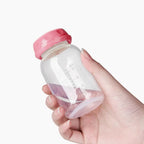 125ml infant PP fresh feeding bottle, standard mouth breast milk bottle, refrigerated storage bottle, drop-proof and leak-proof