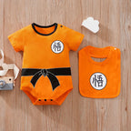 Body Bébé Anime – Barboteuse en Coton Doux Manches Courtes