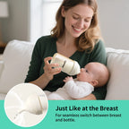 2Pcs Baby Safety PPSU Materials Bottle Newborn Baby Anti Choking Bottles 0-1Y Baby Silicone Nipple Bottle For Newborn Feeding