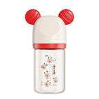 Newborn Baby Feeding Bottle 0-6 Months Anti Bloating Anti Spitting Choking Bebe Glass Milk Bottle 80ml And 160ml Silicone Nipple