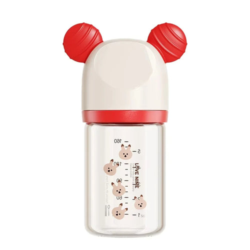 Biberon Bébé en Verre Anti-Colique – 80 ml & 160 ml