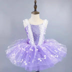 Girls Ballet Performance Costume Vestidos Dance Wear Kids Tutu Ballet Dress Stage Outfit Summer Fashion Princess Dresses
