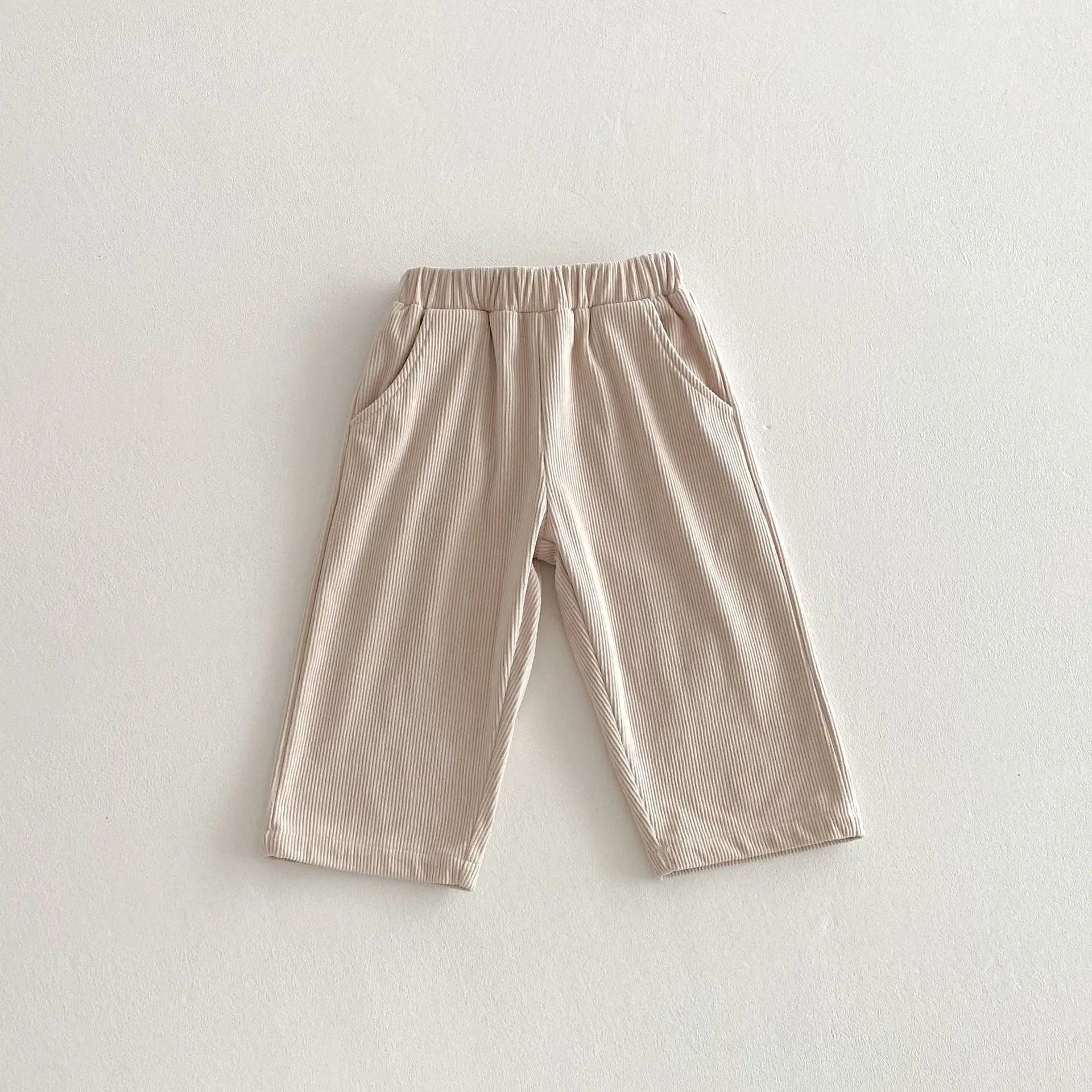 Pantalon Enfant – Velours Côtelé Confort